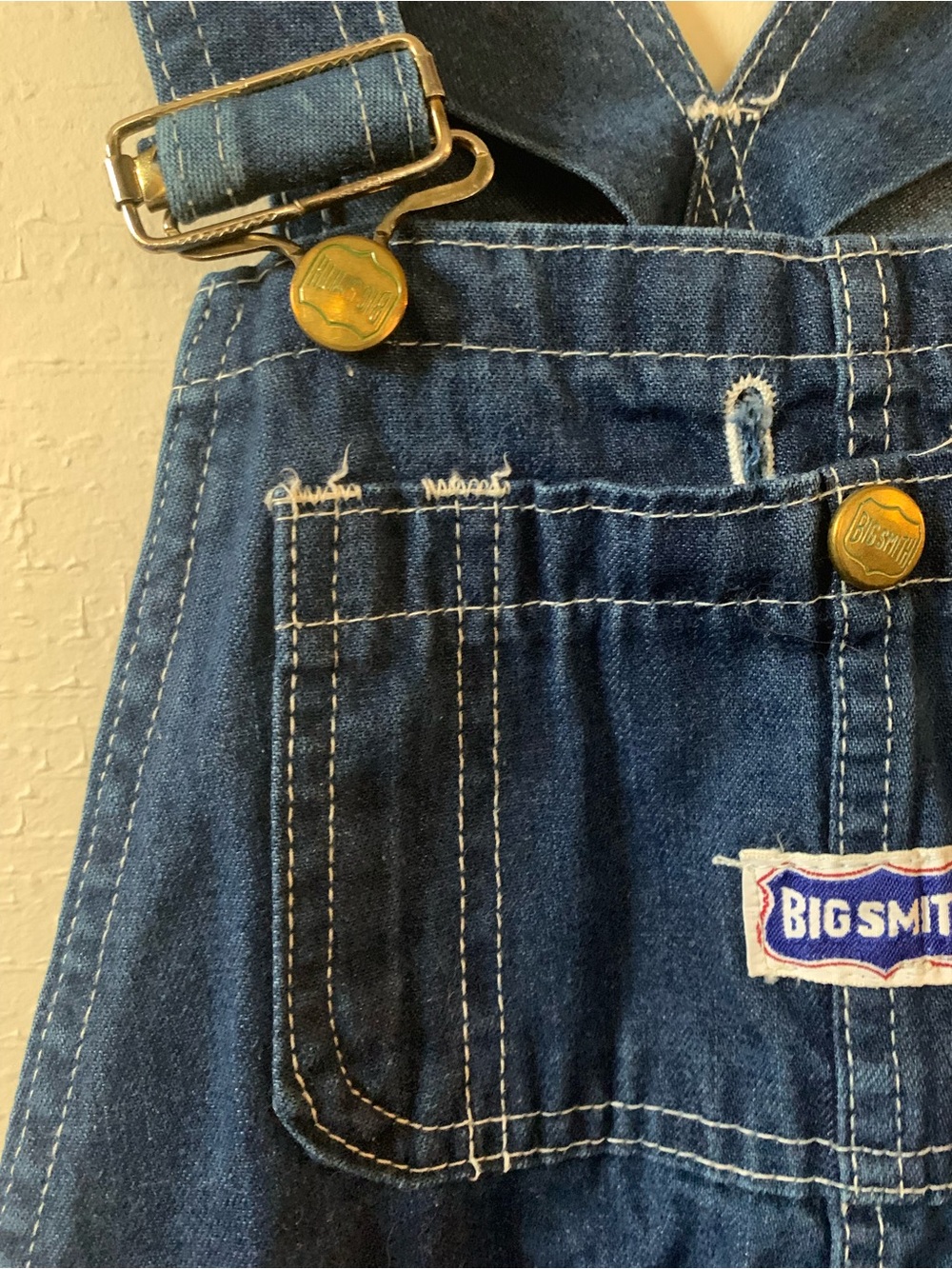 Big Smith Denim Overalls vintage  70s